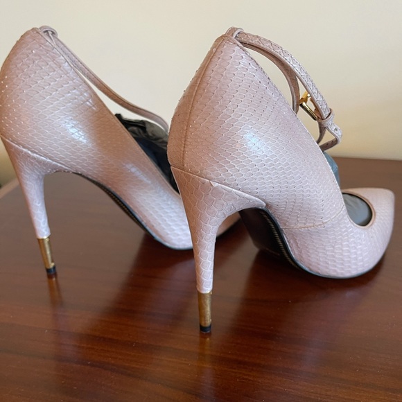 Tom Ford Python High Heel Pointed Toe Nude 39.5 - Picture 11 of 11